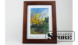 Живопись, Осень в Вецани. Лиллия Бите , 14,5 x 10 см