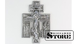 Крест-распятие старообрядцев, металл