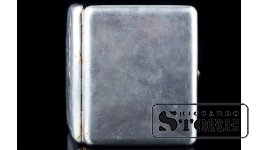 СЕРЕБРЯНЫЙ ПОРТСИГАР, 875 ПРОБА, 180 Г, СССР CSA765