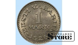Эстония, 1 марка, 1926. год, Никелевая бронза