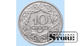 Польша, 10 гроши, 1923 год, никель