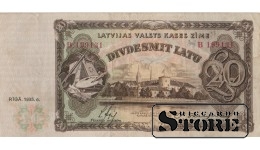 Банкнота , 20 Лат 1935 год - В 199131