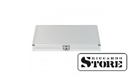 Numismatic ALU tray with black insert for 20 coin holders (50x50 mm) or CARRÉE/OCTO capsules. SPECIAL OFFER!