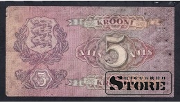 Estonia, 5 Krooni, 1929, F