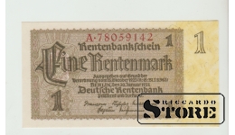 1 Reichsmark Germany 1937 UNC