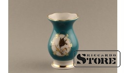 Фарфор ,Ваза ,Рига, Рижская фарфоровая фабрика , 10 см