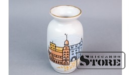 Ваза, фарфор, Рига, Рижский фарфоровый завод, 70е годы, первый сорт