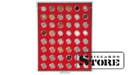 Raudonas veliūrinis dėklas 2548E (Ø26 mm)
