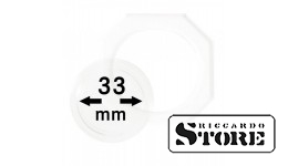OCTO coin capsules 33 mm, set of 2 capsules
