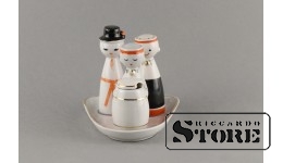 Статуэтка, комплект  , фарфор, Рига, Рижская фарфоровая фабрика