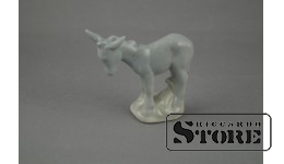 Статуэтка, Ослик , Фарфор ,Рига , Рижская фарфоровая фабрика, середина 20 века , 7.5 см.