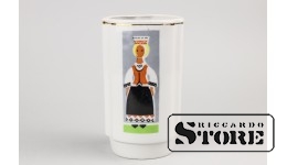 Ваза, фарфор, Рига, Рижский фарфоровый завод, 60-е годы, второй сорт  , 11,5 cm , CSA369