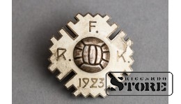Значок "Рижский футбольный клуб", Рига, Латвия, 1923 год