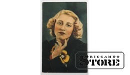 Vintage postcard. Actress. 20th century #NT343