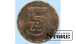 Польша, 5 злотых, 1983.год, Латунь