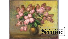 Живопись, Букет сирени, Владимир Свиклис, 1996 год, 50x62.5cm CSA1039