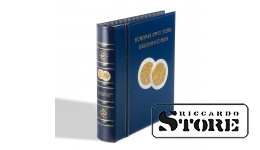 Coin Album Classic-OPTIMA "European 2-Euro commermomative coins, incl. slipcase, blue
