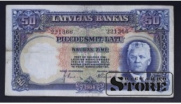 LATVIA , 50 lati 1934 gads - 221366