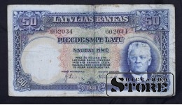 LATVIA , 50 lati 1934 gads - 002034