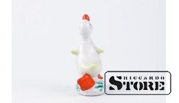 Статуэтка, Утенок , фарфор, Рига , Рижская фарфоровая фабрика, 80 - е годы , 8,5 см