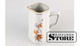 Кувшин, фарфор, Рига, Рижская фарфоро-фаянсовая фабрика, 50е годы, первый сорт CSA749