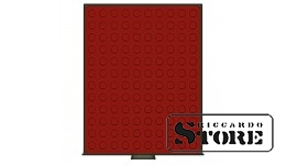 RAUCHGLAS Numismatic Box with 120 Round Slots for Coins up to 16.5 mm in Diameter