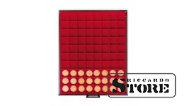 Dark red velour album 2780E (Ø24 mm)