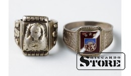 2 Серебряных перстня, 875 проба,22 г , Латвия