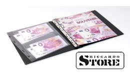 Karat album 0-euro suveniirrahade kogumiseks. Komplektis 10 läbipaistvat polümeerset lehte, mis tagavad kogu kollektsiooni turvalise hoidmise ja eksponeerimise.