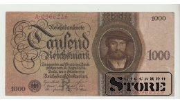 1000 Mark Germany 1925 VF