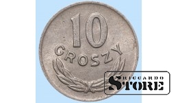 Польша, 10 гроши, 1949. год, аллюминий