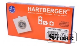 HARTBERGER pašlīmējošie rāmīši "Pressed Pennies" monētām 38x24 mm. Iepakojumā 100 gabali.