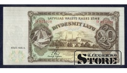 BANKNOTE, LATVIA, 20 Lati 1935 gads - D 027020