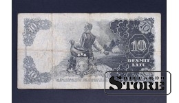 BANKNOTE , LATVIA, 10 LATI 1937 GADS - H173718