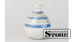 Вазочка, фарфор, Рига (Латвия), СССР, Рижская фарфоровая фабрика, 50е годы 20го века, Высота - 8.2 см, 1 сорт