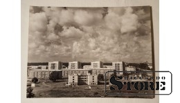 Фото В. Гайлиса 24×18 см. Рига. Жилой массив. Югла. Подпись автора.