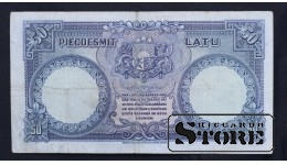 LATVIA , 50 LATI 1934 GADS - 252422