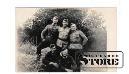 Старинная открытка Латвийские солдаты CSA845