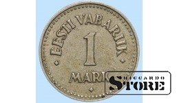 Эстония, 1 марка, 1924. год, Никелевая бронза