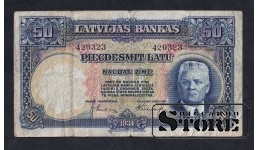 Latvia 50 Lati 1934 (420323)