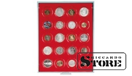 Mündikapsel LINDNER läbimõõduga 16 kuni 39 mm, punaste vahetükkidega, komplektis 10 kapslit