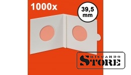 HARTBERGER mündiraamid 39,5 mm, isekleepuvad. Iepakojumis 1000 tk. Täiuslik lahendus monete turvaliseks ja mugavaks hoidmiseks.