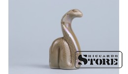 Статуэтка, Змея , фарфор, Рига , Рижская фарфоровая фабрика, 6.2 см