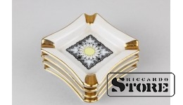 Пепельница, фарфор, Рига, Рижский фарфоровый завод, 80-е годы, первый сорт CSA275