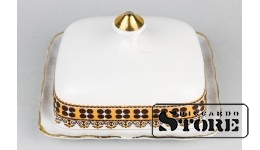 Маслёнка, фарфор, Рига, Рижский фарфоровый завод, 80е годы CSA815