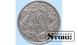 Польша, 10 гроши, 1923 год, никель