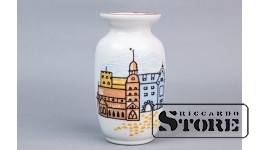 Ваза, фарфор, Рига, Рижский фарфоровый завод, 70е годы, первый сорт