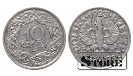 Польша, 10 гроши, 1923 год, никель