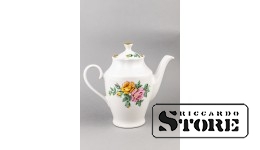 Фарфор, Чайник , Рига, Рижская фарфоровая фабрика, 19 см