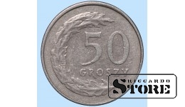 Польша, 50 грошей, 1992. год, Медно-никелевый сплав